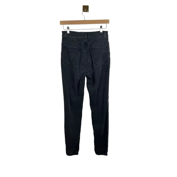 Reformation Women’s Selma High and Skinny Jeans in Fraser Black Size 28 - Picture 11 of 15